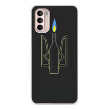 Чехол с картинкой (Патриотический ГЕРБ) на Motorola MOTO G52