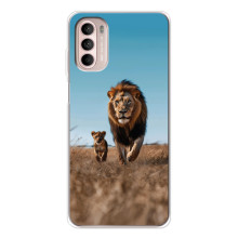 Чехол Король лев на Мото Джи 52 (Мусафа и Симба)