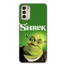 Чехол с мультфильмом Шрек на Motorola MOTO G52 – Шрек