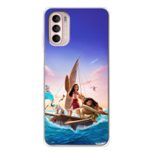 Чехол с мультфильмом Моана Motorola MOTO G52 (Моана и Мауи)