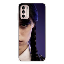 Чехол с дизайном Венздей 2 на Motorola MOTO G52 – Глаза Уэнсдей