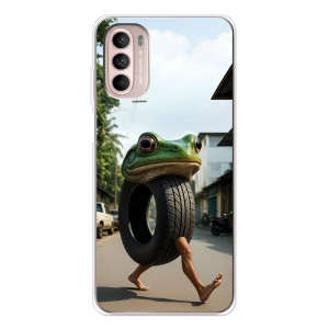Чехол с мемами тралалело тралала для Motorola MOTO G52 – Бонека амбалабу