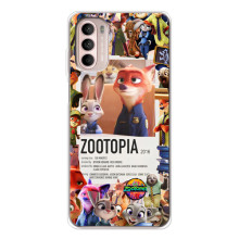 Чехол Зоотрополіс на Motorola MOTO G52 – Коллаж Зоо
