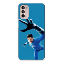 Чехол с принтом Фантастическая четверка для Motorola MOTO G52 – Мистер Фантастик