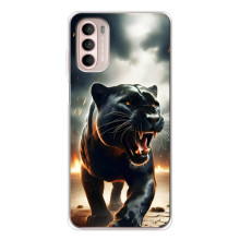 Чехол с картинкой «Хищники» для Motorola MOTO G52 – Пантера