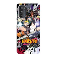 Купить Чехлы на телефон с принтом Anime для Мото Джи 52 (Наруто постер)