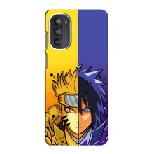 Купить Чехлы на телефон с принтом Anime для Мото Джи 52 (Naruto Vs Sasuke)