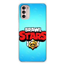 Силиконовый Чехол на Motorola MOTO G52 с картинкой Brawl Stars