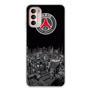 Силиконовые Чехлы принт Футбол на Motorola MOTO G52 – PSG