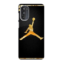 Силиконовый Чехол Nike Air Jordan на Мото Джи 52 (Джордан 23)