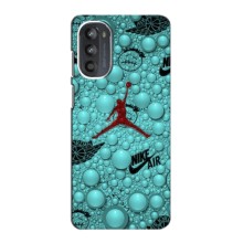 Силиконовый Чехол Nike Air Jordan на Мото Джи 52 – Джордан Найк