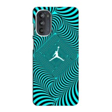 Силиконовый Чехол Nike Air Jordan на Мото Джи 52 (Jordan)