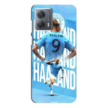 Чехлы с принтом для Motorola MOTO G53 Футболист – Erling Haaland