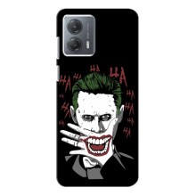 Чехлы с картинкой Джокера на Motorola MOTO G53 – Hahaha