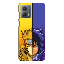 Купить Чехлы на телефон с принтом Anime для Мото Джи 53 – Naruto Vs Sasuke