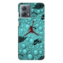 Силиконовый Чехол Nike Air Jordan на Мото Джи 53 – Джордан Найк