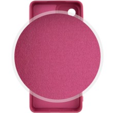 Чехол Silicone Cover Lakshmi Full Camera (A) для Motorola Moto G54 – Бордовый