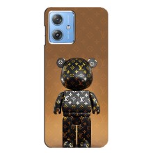 Чехлы для Motorola MOTO G54 / G54 Power - Bearbrick Louis Vuitton (PREMIUMPrint)