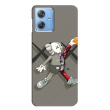 Чехлы для Motorola MOTO G54 / G54 Power - Bearbrick Louis Vuitton (PREMIUMPrint) (Беарбрик Джордан)
