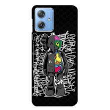 Чехлы для Motorola MOTO G54 / G54 Power - Bearbrick Louis Vuitton (PREMIUMPrint) (Стиль Bearbrick)