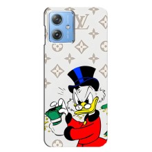 Чехлы для Motorola MOTO G54 / G54 Power - Скрудж МакДак Louis Vuitton (PREMIUMPrint) (Баксы Скрудж)