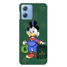 Чехлы для Motorola MOTO G54 / G54 Power - Скрудж МакДак Louis Vuitton (PREMIUMPrint) (Богатая Утка)