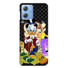 Чехлы для Motorola MOTO G54 / G54 Power - Скрудж МакДак Louis Vuitton (PREMIUMPrint) (Стильная Утка)