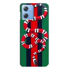 Чехлы ГУЧЧИ для Мото Джи 54 (AlphaPrint) (Gucci змия)