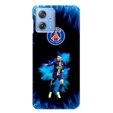 Чехлы Килиан Мбаппе для Motorola MOTO G54 / G54 Power (Мбаппе в огне)