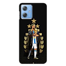 Чехлы Лео Месси Аргентина для Motorola MOTO G54 / G54 Power (Месси король)