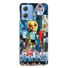 Чехлы Месси для Motorola MOTO G54 / G54 Power (AlphaPrint) (Аргентина Месси)