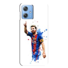 Чехлы Месси для Motorola MOTO G54 / G54 Power (AlphaPrint) (Лео Месси)