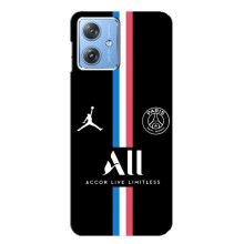 Чохли PSG для Motorola MOTO G54 / G54 Power (AlphaPrint) (футболка ПСЖ)