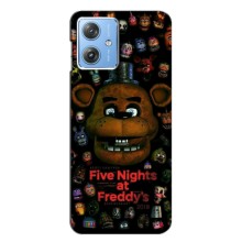 Чехлы Пять ночей с Фредди для Моторола Мото Джи 54 – Freddy