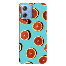 Чохли з фруктами для Motorola MOTO G54 / G54 Power (VPrint) (Грейпфрут)