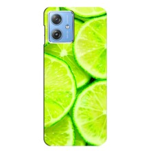 Чохли з фруктами для Motorola MOTO G54 / G54 Power (VPrint) (Лайм)