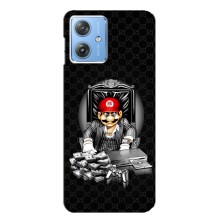 Чехлы с крутыми принтами для Motorola MOTO G54 / G54 Power - (PREMIUMPrint) (Супер Марио)