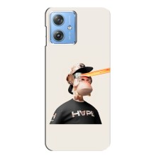 Чохли з Мавпами NFT для Motorola MOTO G54 / G54 Power (AlphaPrint) (мавпа NFT в окулярах)