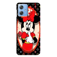 Чехол Disney Mouse Motorola MOTO G54 / G54 Power (PREMIUMPrint) (Минни Маус ЛВ)
