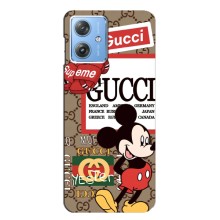 Чехол Disney Mouse Motorola MOTO G54 / G54 Power (PREMIUMPrint) (Стильный Микки)