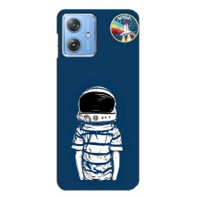 Чохол NASA для Motorola MOTO G54 / G54 Power (AlphaPrint) (Хлопчик в шоломі)