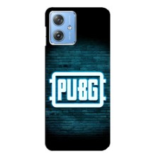 Чеjхол PUBG для Моторола МОТО Дж54 / Дж54 Павер (AlphaPrint) (Лого PUBG)