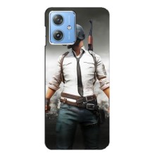 Чеjхол PUBG для Моторола МОТО Дж54 / Дж54 Павер (AlphaPrint) (Пабг мен)