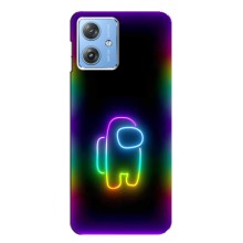 Чехол Амонг Ас для Motorola MOTO G54 / G54 Power (AlphaPrint) (Яркий скин)