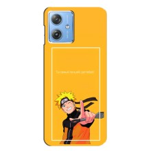 Чохли з принтом НАРУТО на Motorola MOTO G54 / G54 Power (Даттебайо)