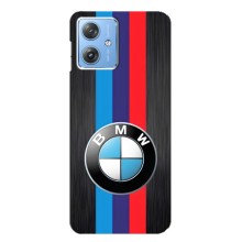 Чохол для Моторола МОТО Дж54 / Дж54 Павер - з принтом БМВ (AlphaPrint) (Лого BMW)