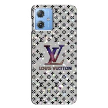 Чехол Стиль Louis Vuitton на Motorola MOTO G54 / G54 Power (Яркий LV)