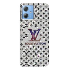 Чехол Стиль Louis Vuitton на Motorola MOTO G54 / G54 Power (Яркий LV)