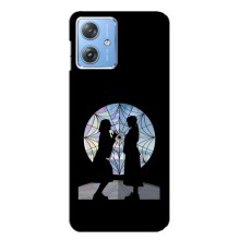 Чехлы Венсдей на Motorola MOTO G54 / G54 Power Уэнсдей (AlphaPrint) (комната Уэнздей)