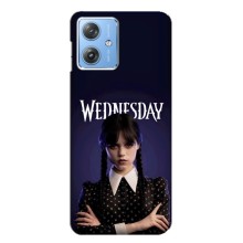 Чехлы Венсдей на Motorola MOTO G54 / G54 Power Уэнсдей (AlphaPrint) (Wednesday)